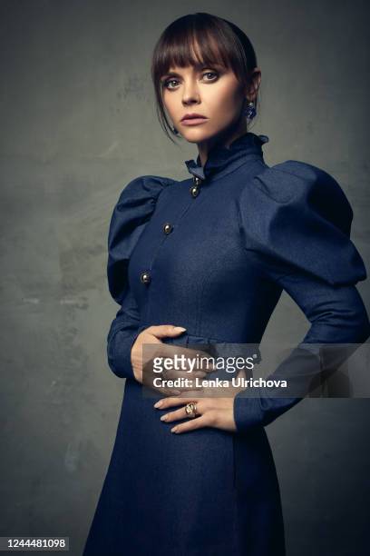 Actor Christina Ricci is photographed for The Wrap on July 29, 2022 in Los Angeles, California.
