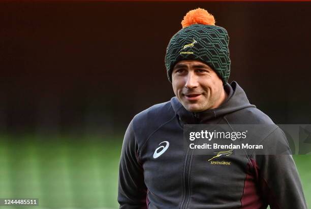 Dublin , Ireland - 4 November 2022; South Africa assistant coach Felix Jones during the South Africa captain's run at the Aviva Stadium in Dublin.