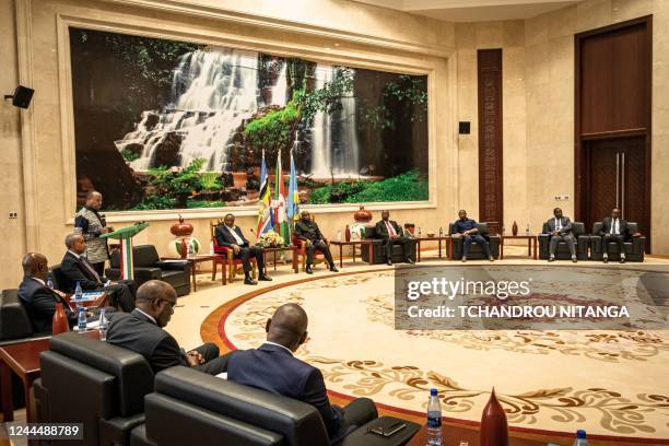 Former president of Kenya and East African Community facilitator on the peace process in the Eastern region of the Democtratic Republic of Congo ,...