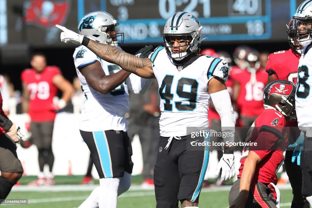 NFL: OCT 23 Buccaneers at Panthers