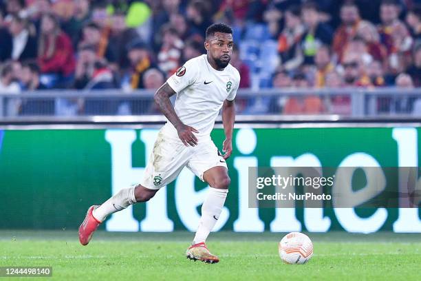 Cicinho of PFC Ludogorets during the UEFA Europa League Group C stage match between AS Roma and PFC Ludogorets at Stadio Olimpico, Rome, Italy on 3...