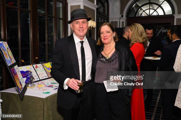 Peter Drake, Janice Faber attend Denali Foundation 2022 Gala at The Yale Club on November 03, 2022 in New York City.