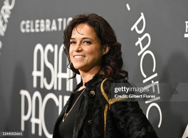 Michelle Rodriguez at The Critics Choice Association Celebration of Asian Pacific Cinema & Television held at the Fairmont Century Plaza on November...