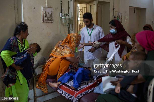 The children OPD ward at the Civil Hospital is currently over capacity as more children suffer from malaria, asthma and skin diseases due to the...