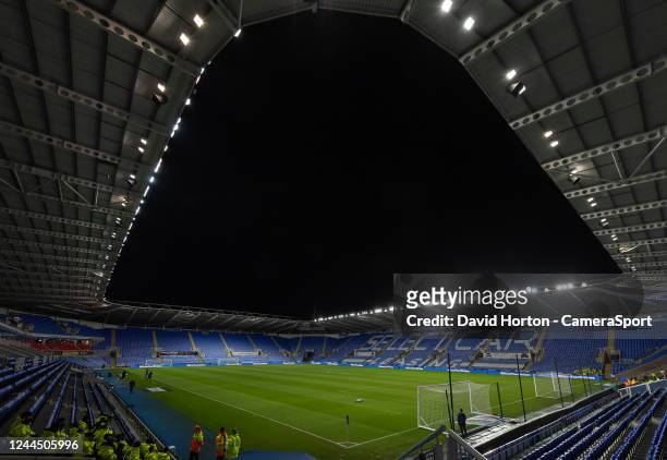 General view of Select Car Leasing Stadium, home of Reading during the Sky Bet Championship between Reading and Preston North End at Select Car...