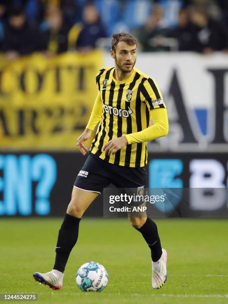 Ferro of Vitesse during the Dutch Eredivisie match between Vitesse and Sparta Rotterdam at the Gelredome on November 5, 2022 in Arnhem, Netherlands....