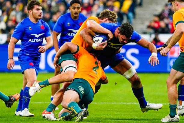 Charles OLLIVON of France during the International Friendly Match between France and Australia at Stade de France on November 5, 2022 in Paris, France. (Photo by Sandra Ruhaut/Icon Sport via Getty Images)