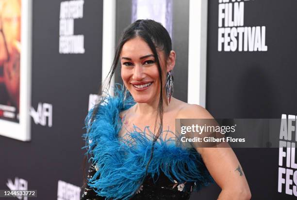 Orianka Kilcher at the AFI Fest screening of Guillermo del Toro's "Pinocchio" held at TCL Chinese Theatre on November 5, 2022 in Los Angeles,...