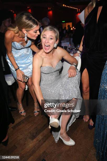 Britta Heidemann during the annual German Sports Media Ball at Alte Oper on November 5, 2022 in Frankfurt am Main, Germany.