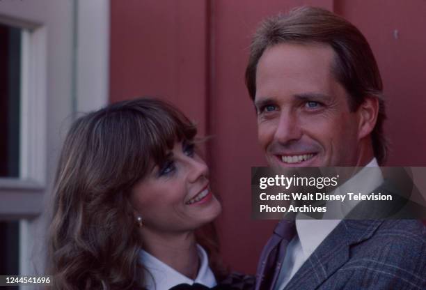 Los Angeles, CA Jan Smithers, Charles Frank promotional photo for the ABC tv series 'Finder of Lost Loves'.