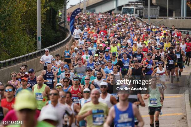 Over 50,000 athletes and participants ran the 51st edition of the 51st edition of TCS New York City Marathon on Sunday, Nov. 6. People laced up their...