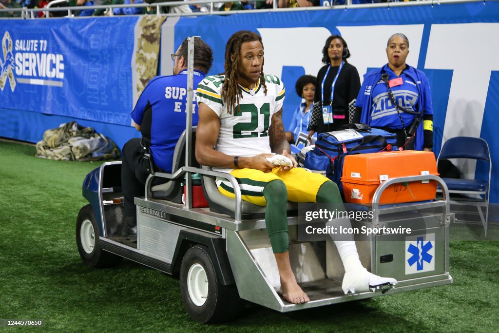 NFL: NOV 06 Packers at Lions