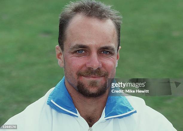 Portrait of Duncan Spencer of Kent County Cricket Club. Mandatory Credit: Mike Hewitt/ALLSPORT