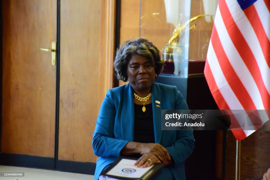 U.S. Ambassador to UN Linda Thomas-Greenfield visits Albania