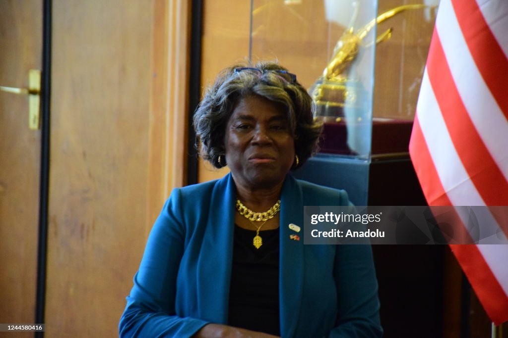 U.S. Ambassador to UN Linda Thomas-Greenfield visits Albania