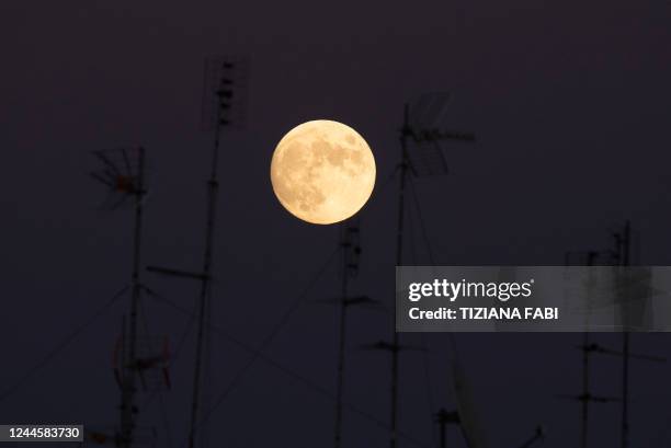 September Moon Rome 149 Moonlight Over Rome Stock Photos, High-Res Pictures, and Images ...