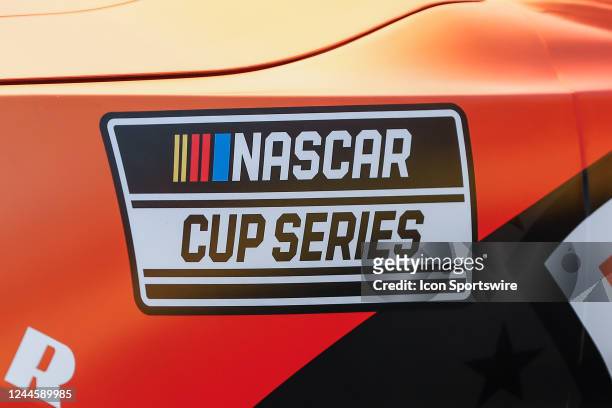 Than NASCAR Cup Series logo on a car before the NASCAR Cup Series Championship Race on November 6, 2022 at Phoenix Raceway in Avondale, Arizona.