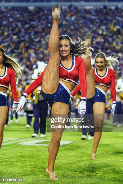 Addison Rae Lsu The LSU Golden Girls entertain the crowd during a game at Tiger... News ...