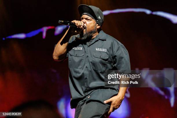 Ice Cube performs at Yaamava' Theater at Yaamava' Resort & Casino on October 28, 2022 in Highland, California.