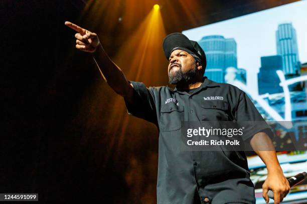 Ice Cube performs at Yaamava' Theater at Yaamava' Resort & Casino on October 28, 2022 in Highland, California.
