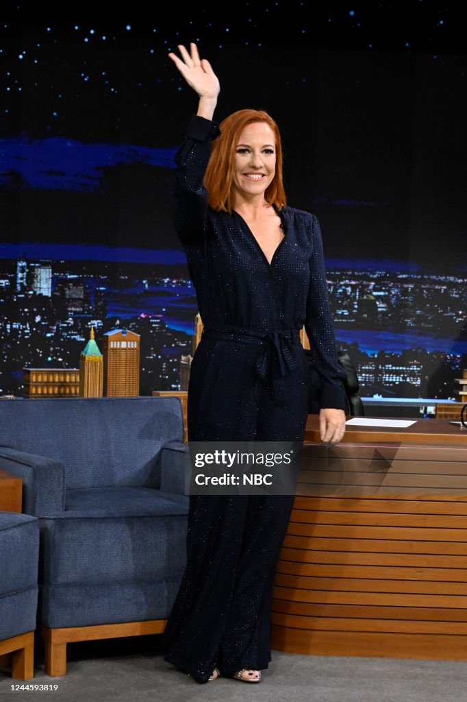 Political advisor Jen Psaki arrives on Monday, November 7, 2022 -- News