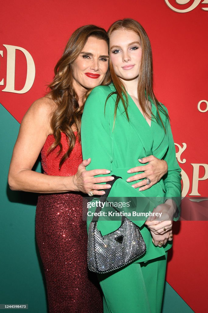 Brooke Shields And Rowan Francis Henchy At The Premiere Of