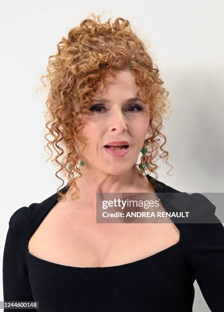Actress-singer Bernadette Peters arrives for the 2022 Council of Fashion Designers of America, Inc. Fashion Awards at Cipriani South Street in the...