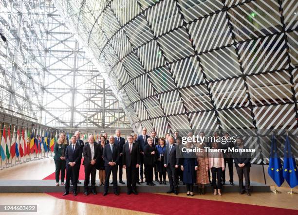 And EFTA finance Ministers Annely Akkermann, Annika Saarikko, Bruno Le Maire, Carsten Pillath, Christian Lindner, Daniel Risch, Giancarlo Giorgetti,...