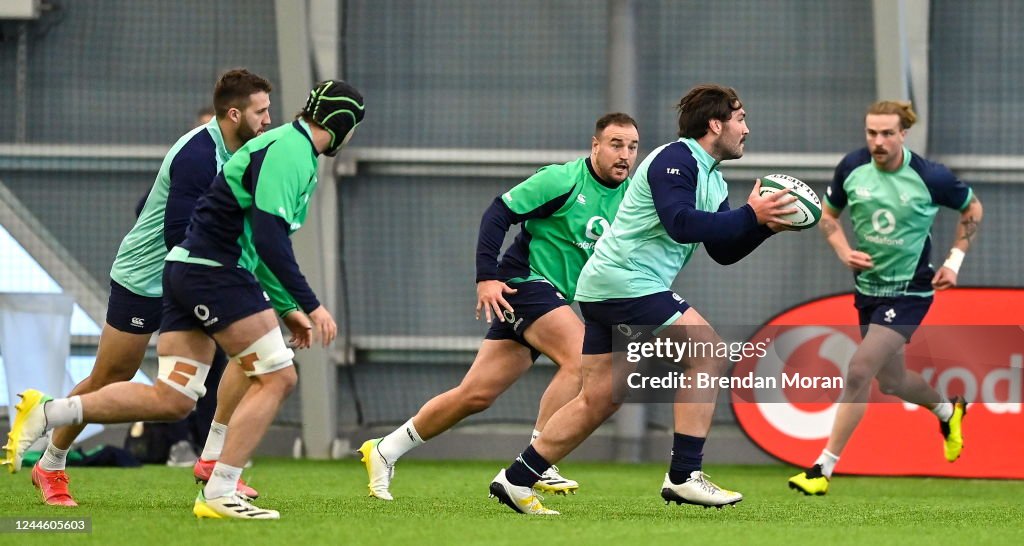 Dublin , Ireland - 8 November 2022; Tom OToole during Ireland rugby ...