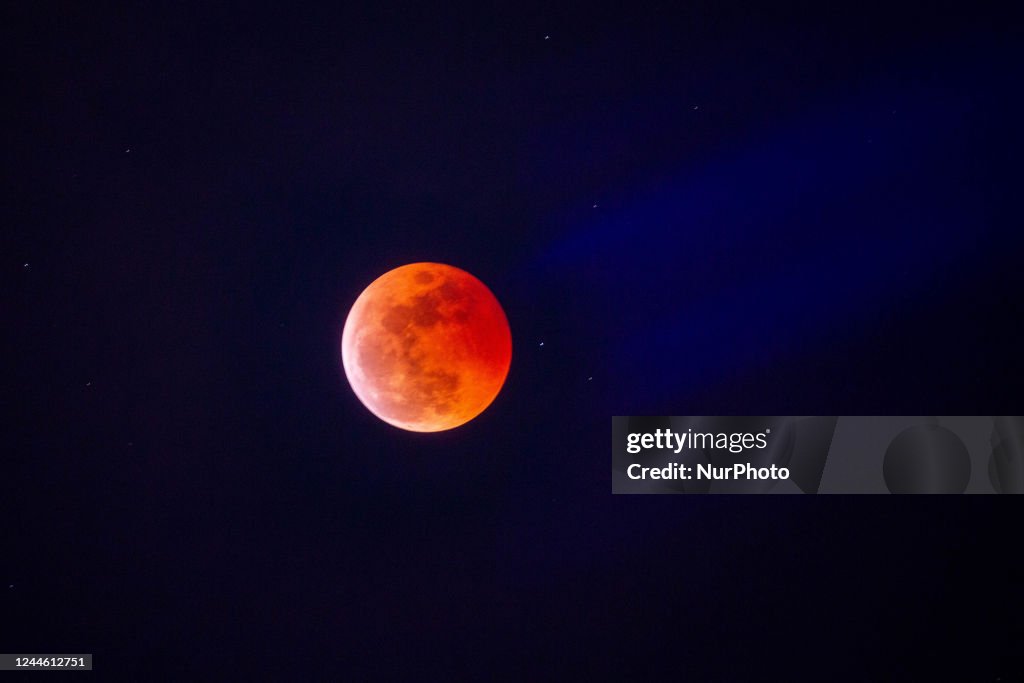 Total Lunar Eclipse Observed In Manila