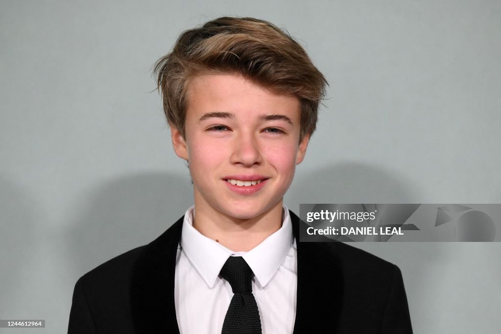 Timothy Sambor Actor Timothee Sambor poses on the red carpet upon arrival to attend ...