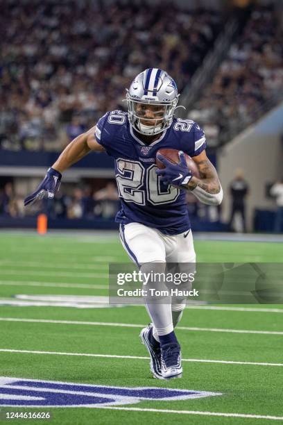 Dallas Cowboys running back Tony Pollard during an NFL regular season football game between the Dallas Cowboys and the Los Angeles Rams on Sunday,...