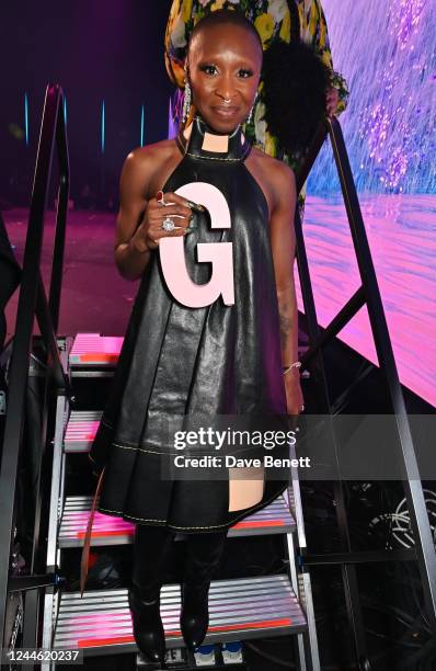 Cynthia Erivo, winner of the Gamechanging Performer award, attends the Glamour Women Of The Year Awards 2022 at Outernet London on November 8, 2022...