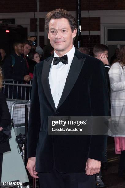 Actor Dominic West arrives for the world premiere of 'The Crown' Season 5 at Theatre Royal in London, United Kingdom on November 08, 2022.