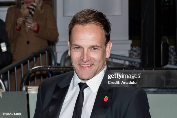 Actor Jonny Lee Miller arrives at the world premiere of 'The Crown' Season 5 at Theatre Royal in London, United Kingdom on November 08, 2022.