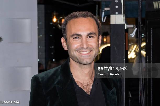 Actor Khalid Abdalla arrives at the world premiere of 'The Crown' Season 5 at Theatre Royal in London, United Kingdom on November 08, 2022.
