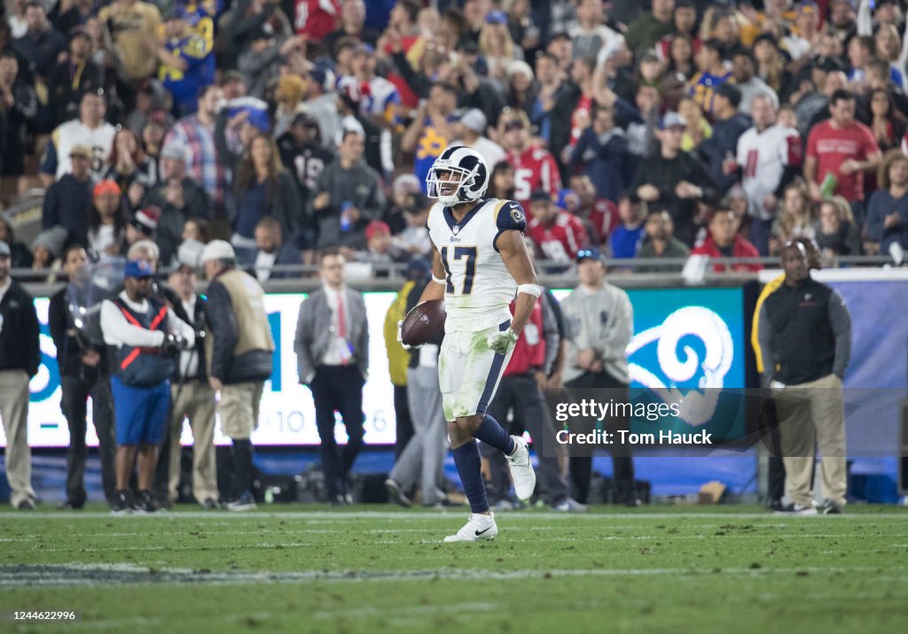 La Rams Wr Los Angeles Rams wide receiver Robert Woods during an NFL Wild Card ...