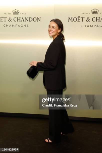 Janina Uhse during the Moet & Chandon Effervescence Dinner at Baerensaal on November 8, 2022 in Berlin, Germany.