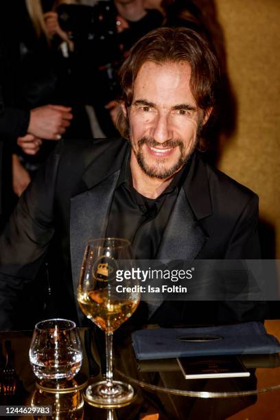 Model scout Thomas Hayo attends the Moet & Chandon Effervescence Dinner at Baerensaal on November 8, 2022 in Berlin, Germany.