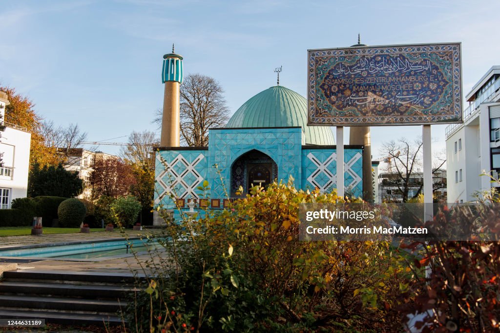 The Islamic Center Hamburg Stands On November 9 2022 In Hamburg the-islamic-center-hamburg-stands-on-november-9-2022-in-hamburg