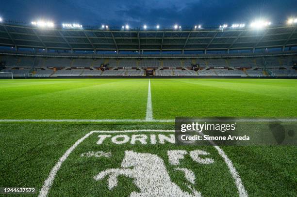General view of the stadium prior to kick-off in the Serie A match between Torino FC and UC Sampdoria at Stadio Olimpico di Torino on November 9,...