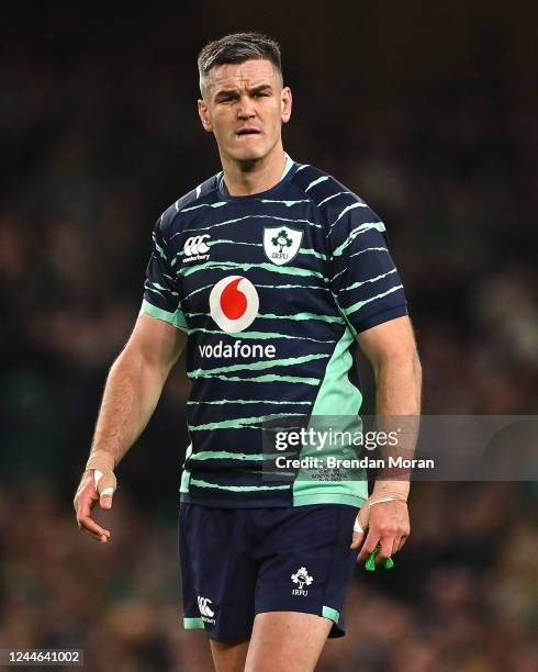 Dublin , Ireland - 5 November 2022; Jonathan Sexton of Ireland during the Bank of Ireland Nations Series match between Ireland and South Africa at...