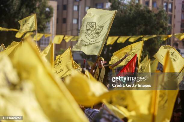 Fatah Rapp 2,582 Fatah Flags Stock Photos, High-Res Pictures, and Images - Getty ...