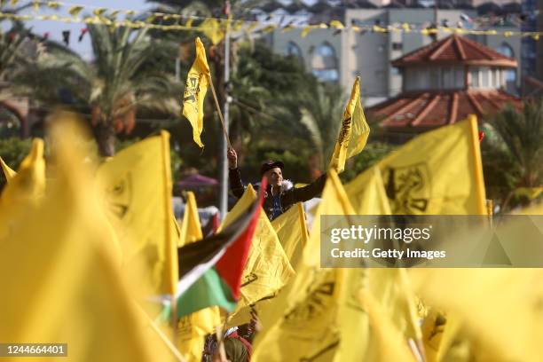 Fatah Rapp Fatah Flags Imagens e fotografias de stock - Getty Images