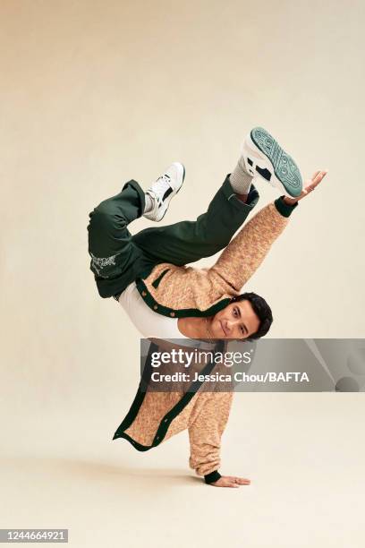 Performer Brandon Perea is photographed for BAFTA's Breakthrough folio on October 27, 2022 in Los Angeles, California. BAFTA Breakthrough showcases...