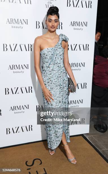 Neelam Gill attends the Harper's Bazaar Women Of The Year Awards at Claridges Hotel on November 10, 2022 in London, England.