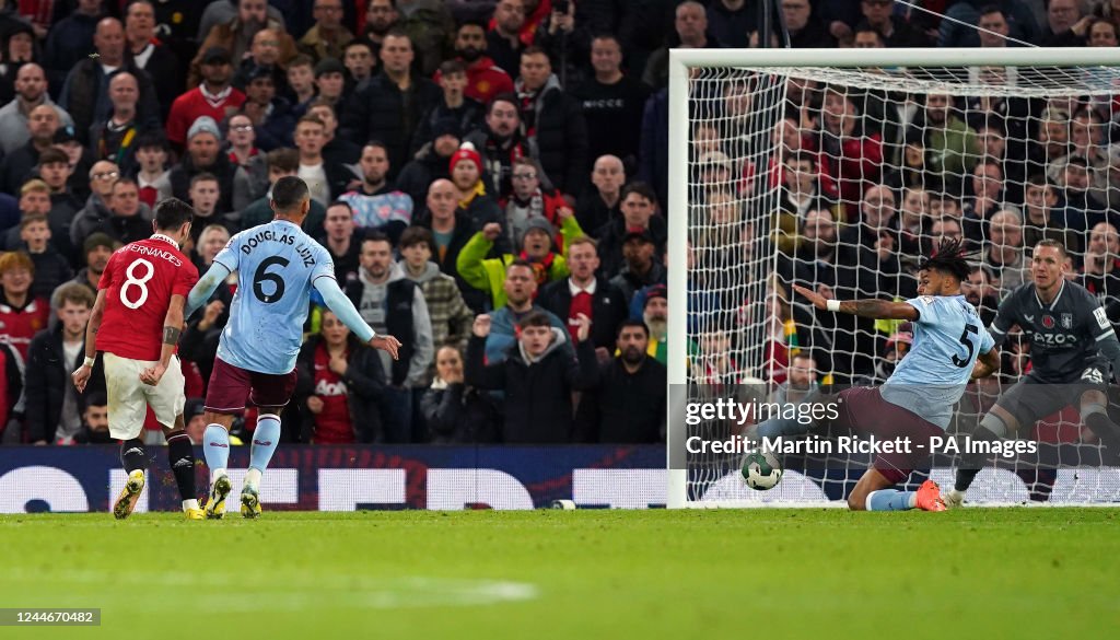 Manchester United v Aston Villa - Carabao Cup - Third Round - Old Trafford