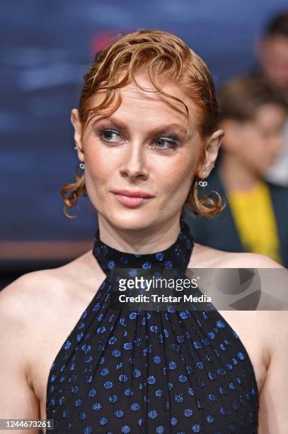 Emily Beecham attends the Netflix "1899" series premiere at Funkhaus on November 10, 2022 in Berlin, Germany.
