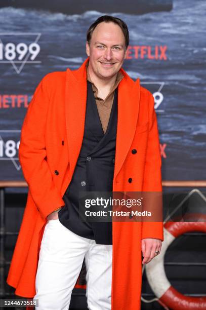 Martin Stange attends the Netflix "1899" series premiere at Funkhaus on November 10, 2022 in Berlin, Germany.