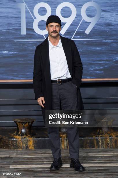 Stephan Luca attends the screening of the Netflix series "1899" at Funkhaus Berlin on November 10, 2022 in Berlin, Germany.